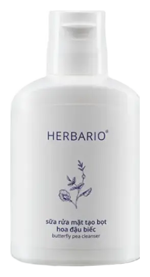 Herbario Butterfy Pea Cleanser