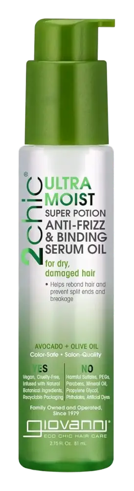 Giovanni 2chic Ultra Moist Super Potion Anti-Frizz & Binding Serum Oil