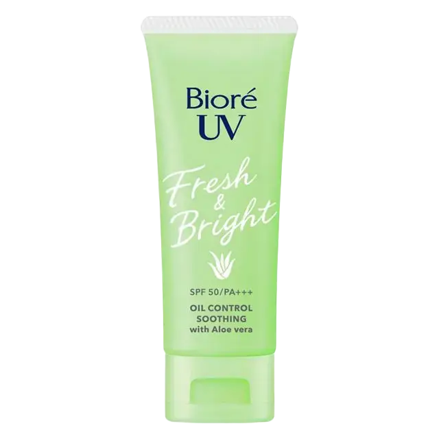Biore UV Fresh & Bright Oil Control Soothing SPF 50 Indonesia