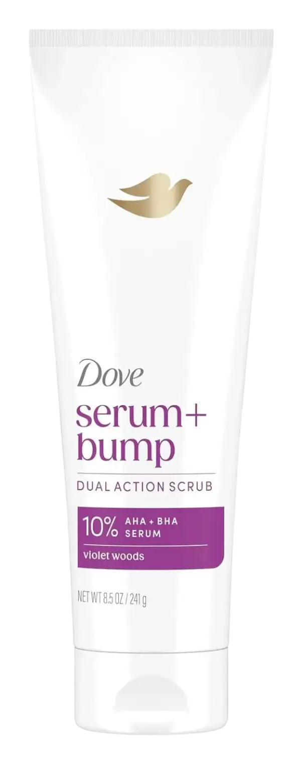 Dove Serum+ Dual Action Scrub Bump