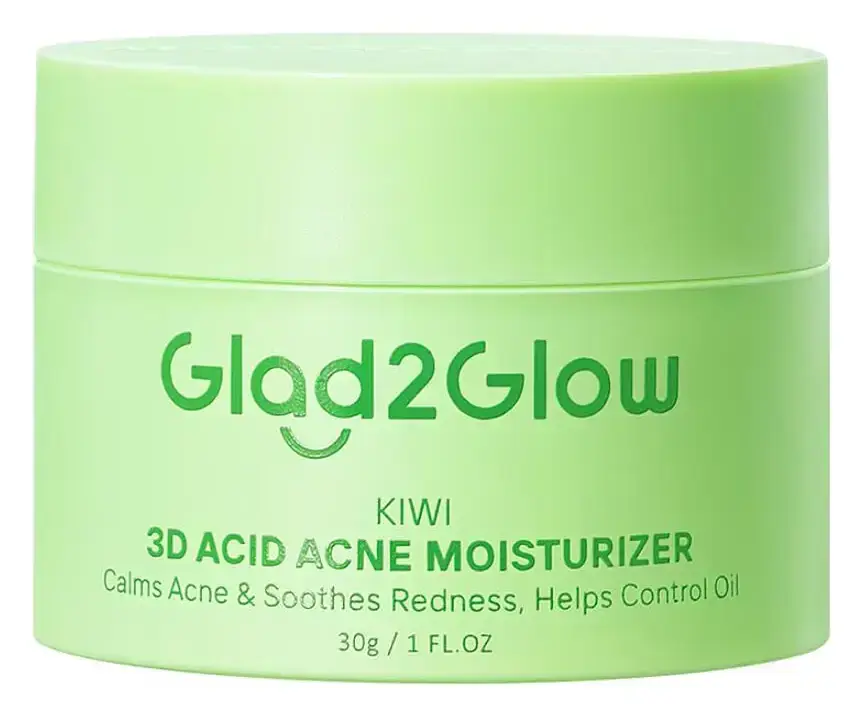 Glad2Glow Kiwi 3D Acid Acne Moisturizer