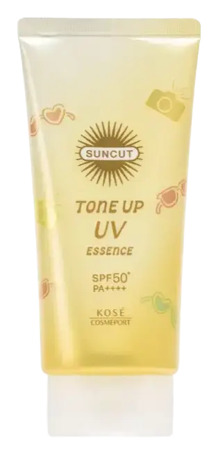 Kosé Suncut Tone Up UV Essence SPF 50+ PA++++ Lemon