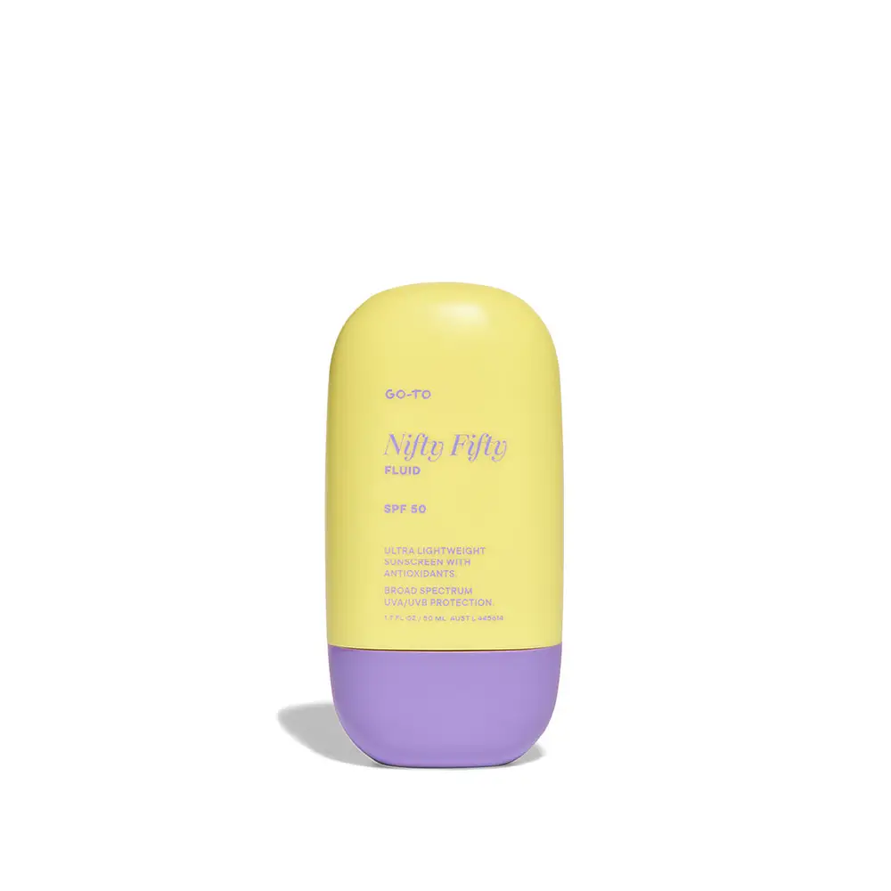 Go-To Skincare Nifty Fifty Fluid Ultra Lightweight Sunscreen SPF 50