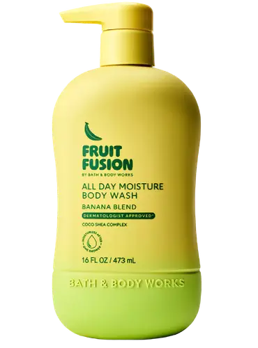 Bath & Body Works Fruit Fusion All Day Moisture Body Wash Banana Blend