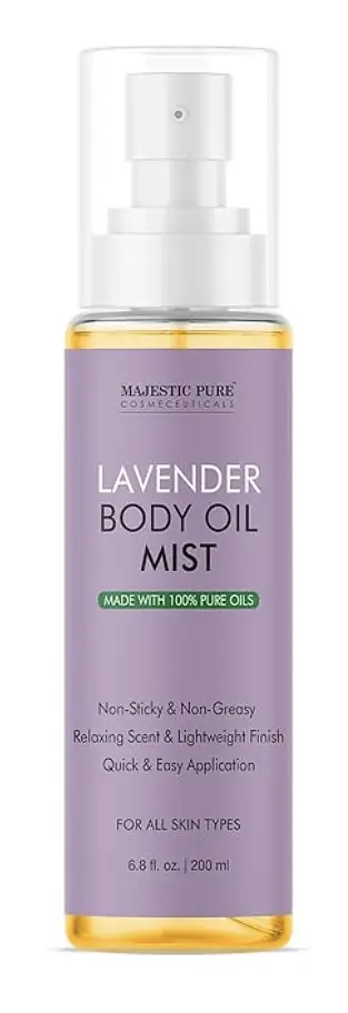 Majestic Pure Cosmeceuticals Lavender Body Oil Mist