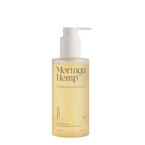 Natural Derma Project Moringa Hemp pH Balancing Gel Cleanser