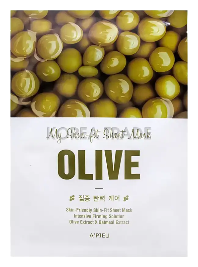 A'Pieu My Skin-Fit Sheet Mask Olive