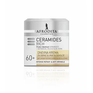 Afrodita Ceramides Rich Day Cream For Face & Neck & Décollétage