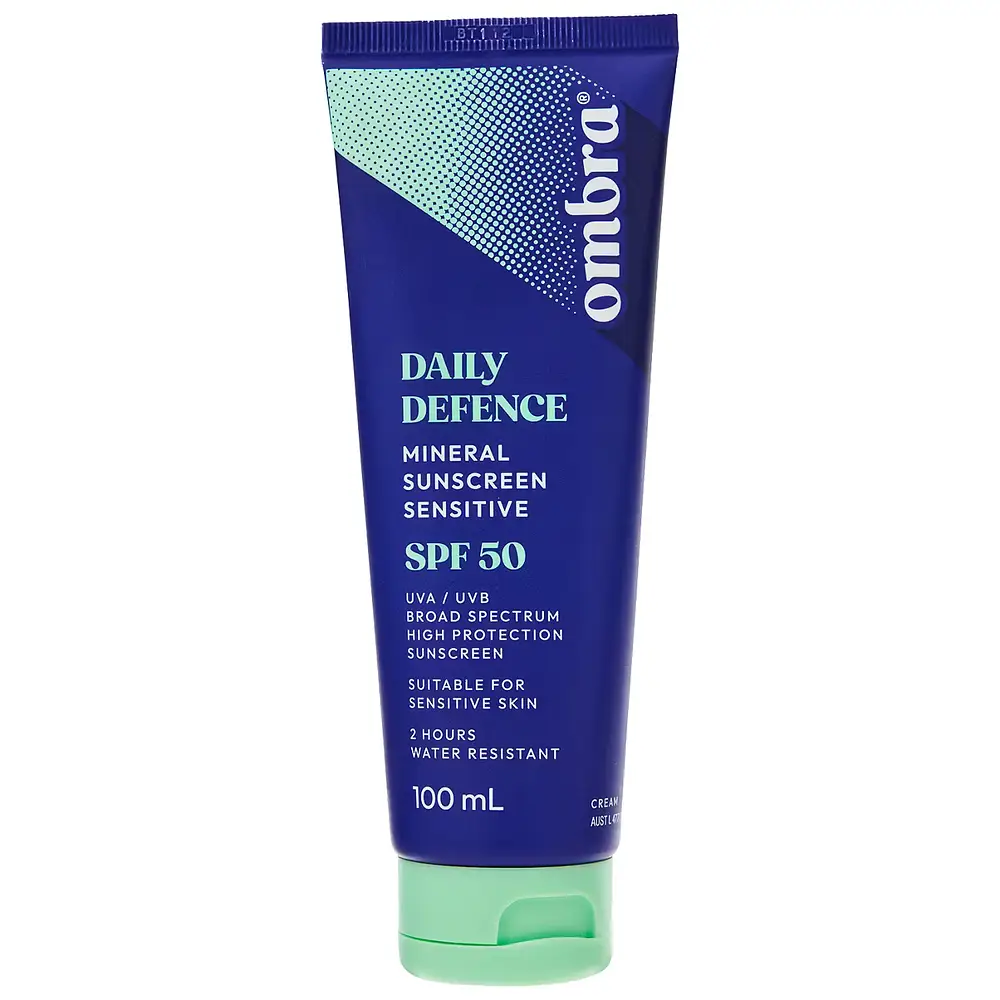 Ombra Daily Defence Mineral Sunscreen Sensitive SPF 50