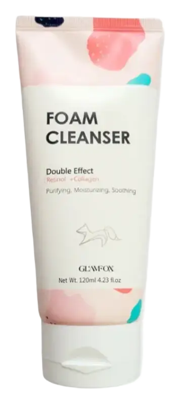 GLAMFOX Foam Cleanser  Double Effect Retinol + Collagen