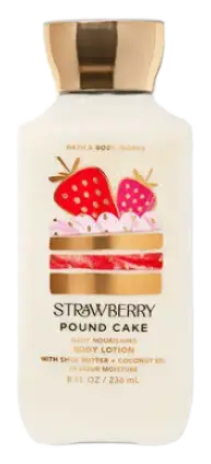 Bath & Body Works Daily Nourishing Body Lotion Strawberry Pound Cake