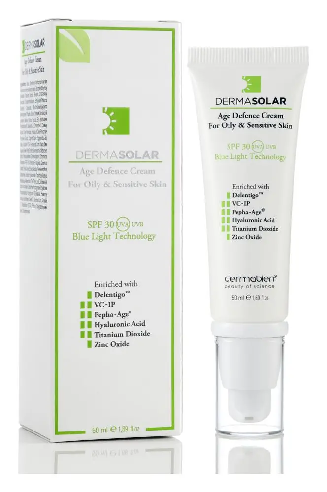 Dermabien Dermasolar Age Defence Cream For Oily & Sensitive Skin SPF 30