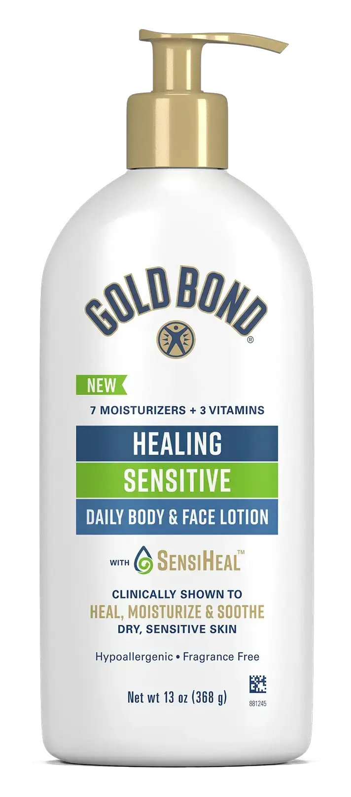 Gold Bond Healing Sensitive Daily Body & Face Lotion