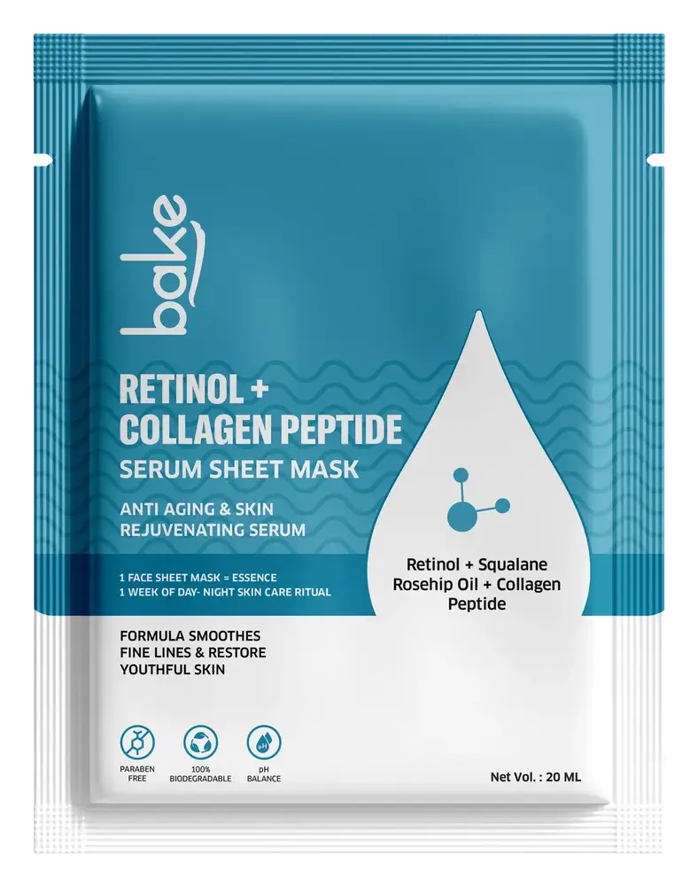 Bake Serum Sheet Mask Retinol + Collagen Peptide
