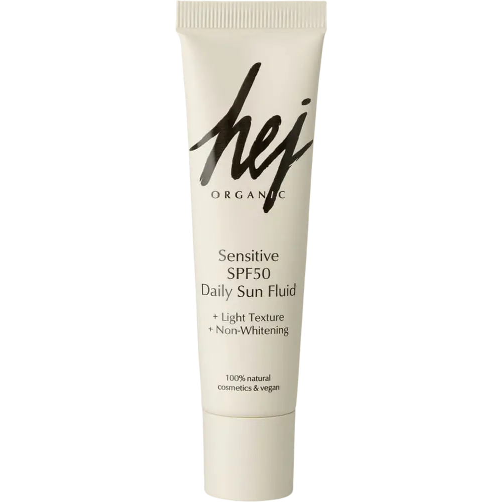 Hej Organic Sensitive SPF 50 Daily Sun Fluid