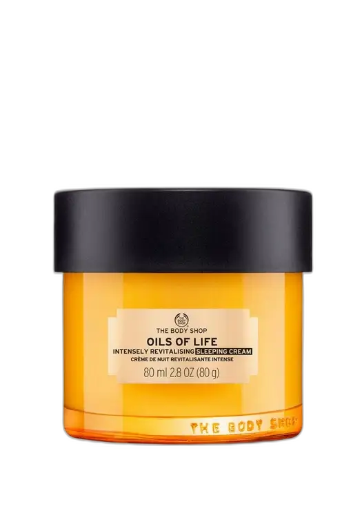 The Body Shop Oils Of Life Intensely Revitalising Sleeping Cream