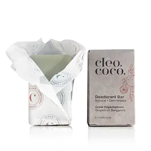 Cleo+Coco Deodorant Bar Grapefruit Bergamot