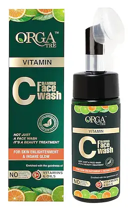 Orgatre Vitamin C Foaming Face Wash