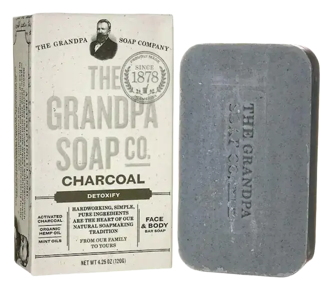 The Grandpa Soap Co. Charcoal Bar Soap