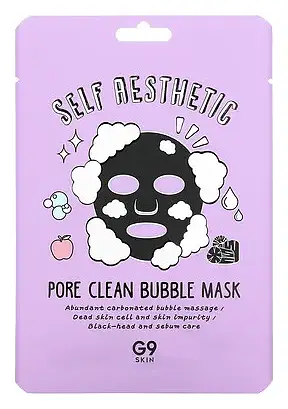 G9 Skin Self Aesthetic Pore Clean Bubble Beauty Mask