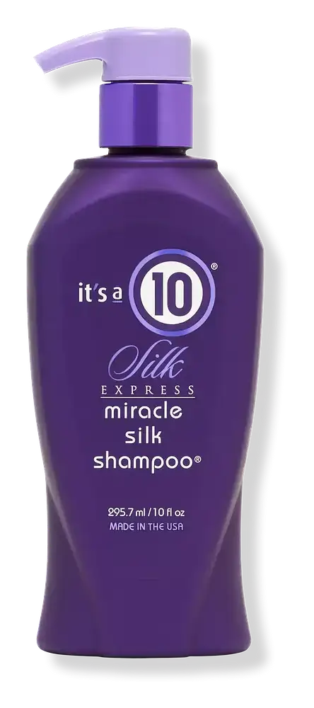 It’s a 10 Silk Express Miracle Silk Shampoo