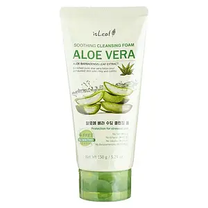 Isleaf Aloe Vera Soothing Cleansing Foam
