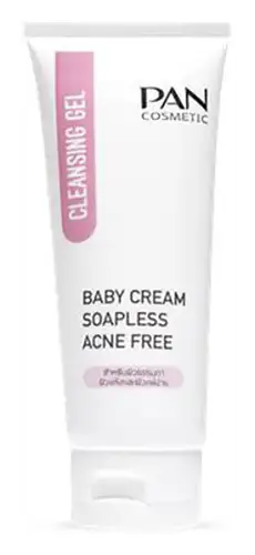 Pan Cosmetic Baby Cream Soapless Acne Free Cleansing Gel