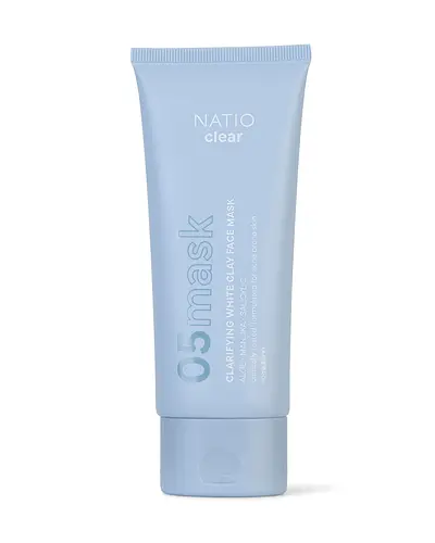 Natio Clarifying White Clay Face Mask