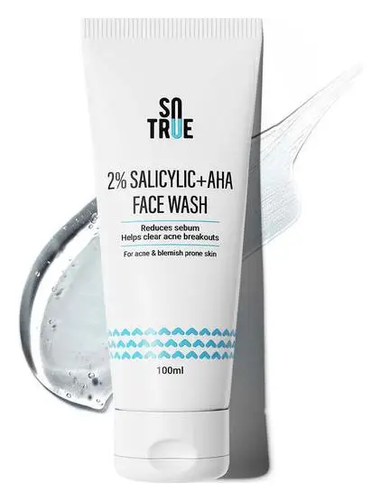So True 2% Salicylic Acid + AHA Face Wash
