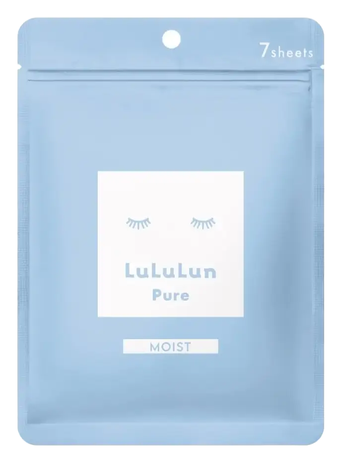 Lululun Pure Sheet Mask Moist (Blue)