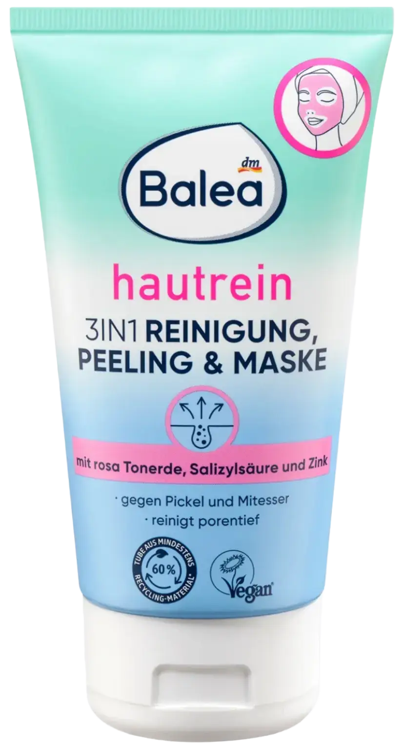 Balea Hautrein 3In1 Reinigung, Peeling & Maske