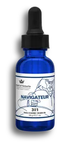 Henri Et Victoria Beard Oil - Preshave Oil Navigateur