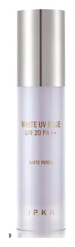 IPKN White UV Base SPF 20 PA++ Sunscreen White Purple