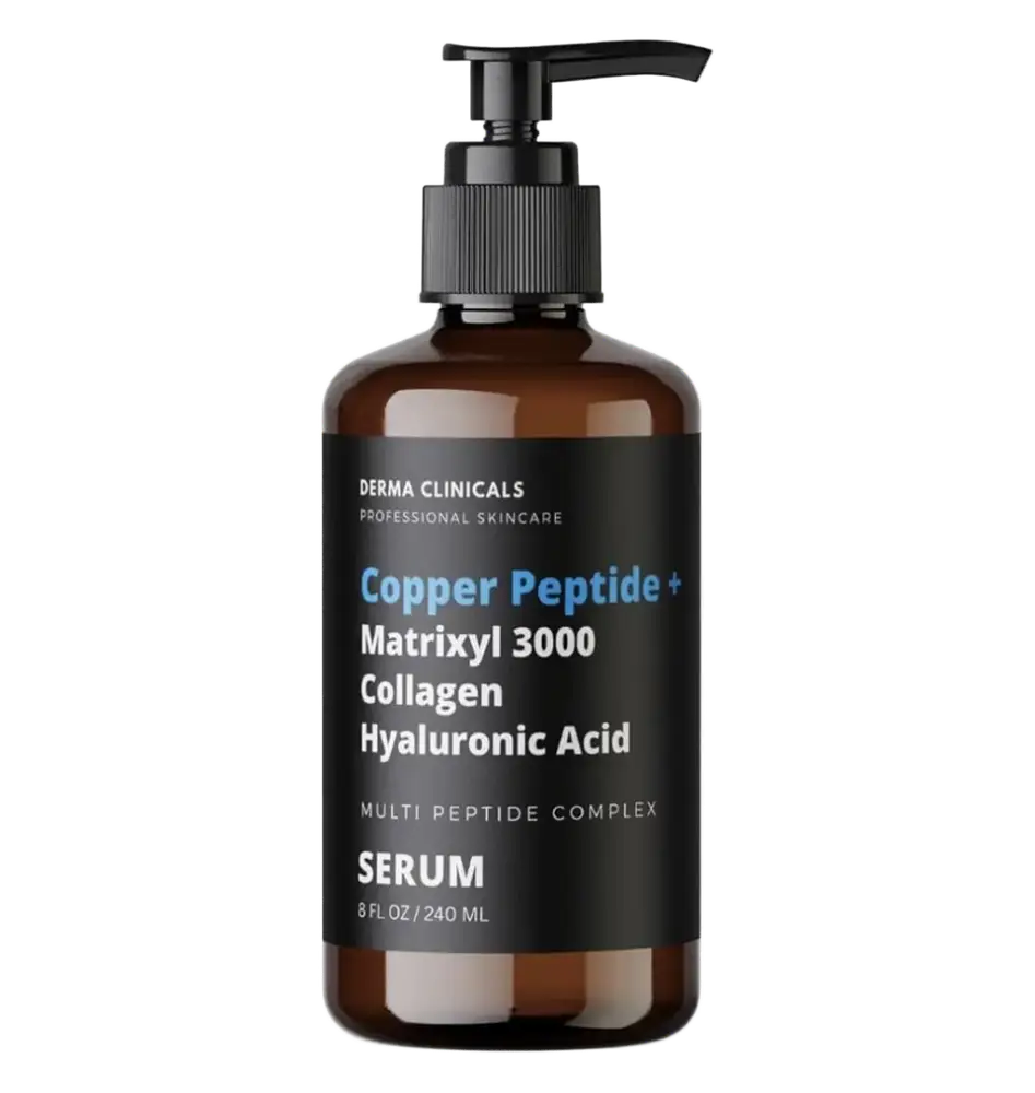 Derma Clinicals Copper Peptide + Matrixyl 3000, Collagen, Hyaluronic Acid Serum