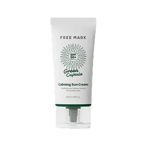 Jaminkyung Free Mark Green Capsule Calming Sun Cream SPF50+ PA++++