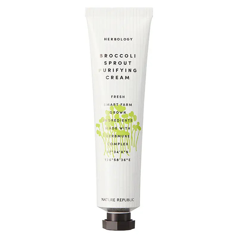Nature Republic HERBOLOGY Broccoli Sprout Purifying Cream