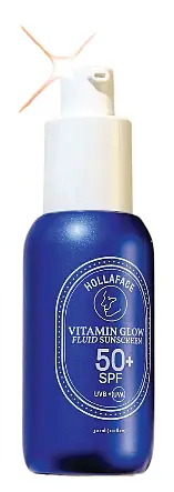 HOLLAFACE Vitamin Glow Fluid Sunscreen SPF 50+