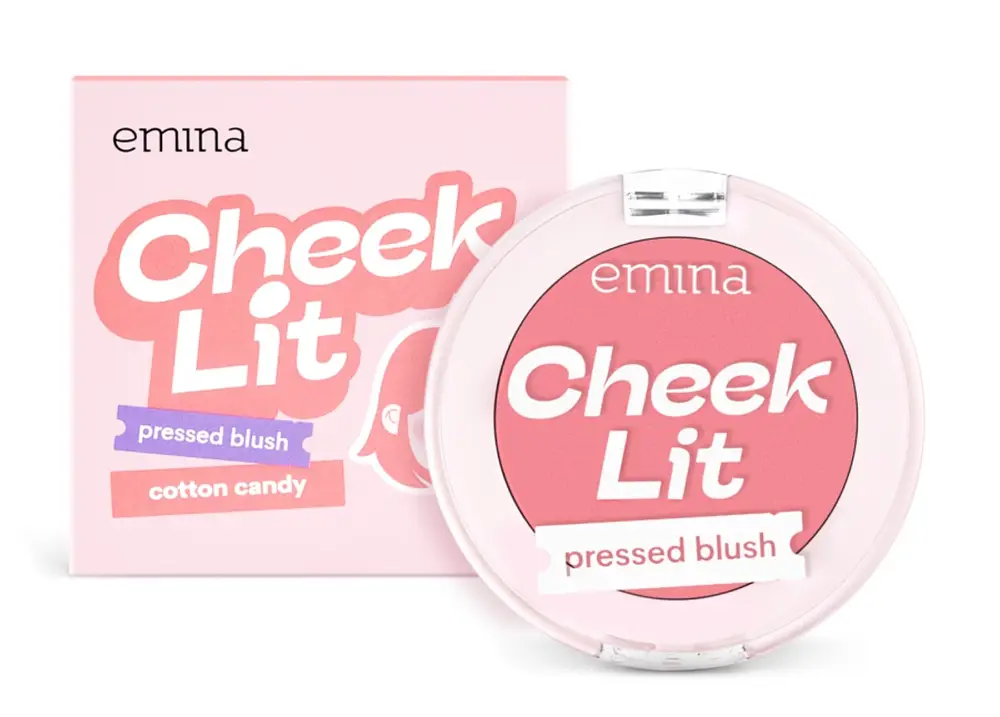 Emina Cheek Lit Pressed Blush Cotton Candy