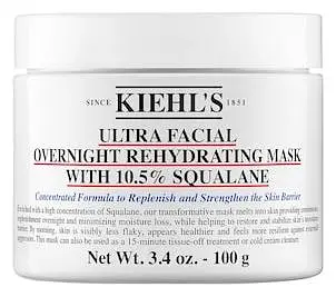 Kiehl's Ultra Facial Overnight Hydrating Face Mask With 10.5% Squalane