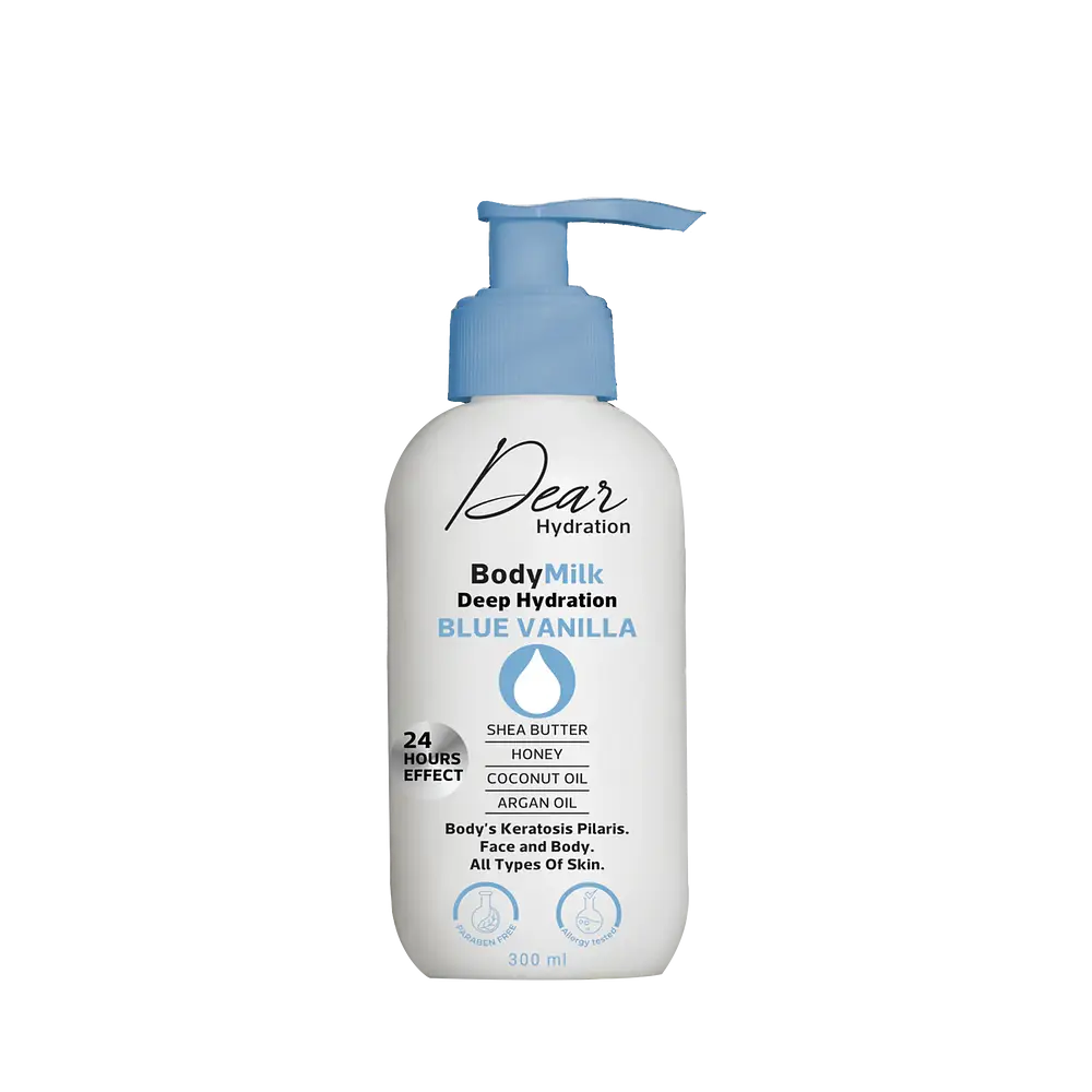 Dear Body Milk Deep Hydration Blue Vanilla