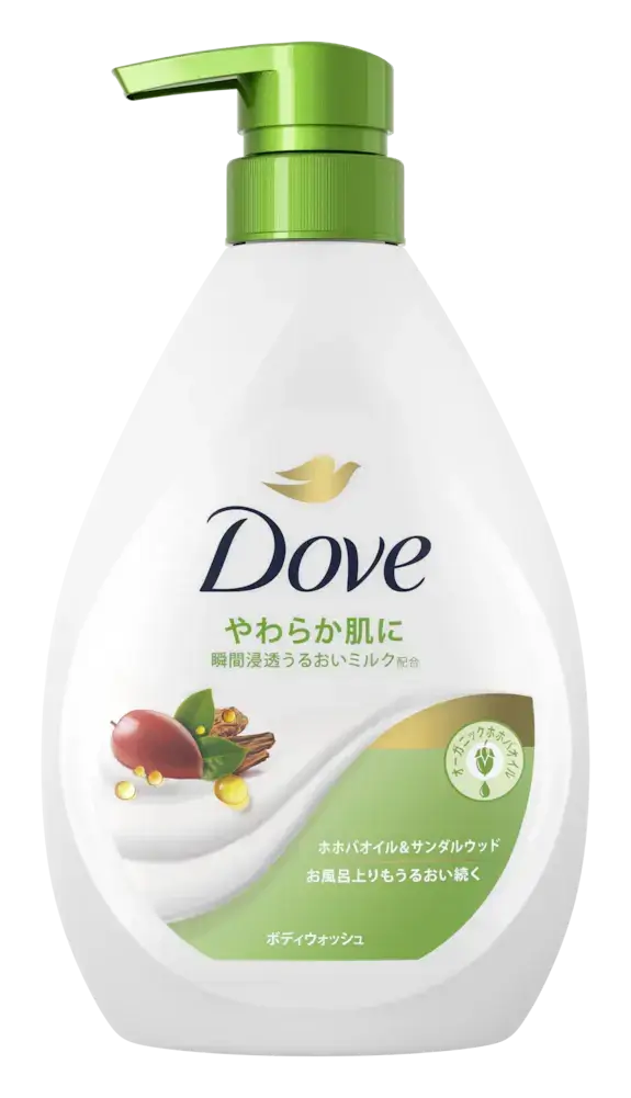 Dove Jojoba Oil & Sandalwood Body Wash Japan