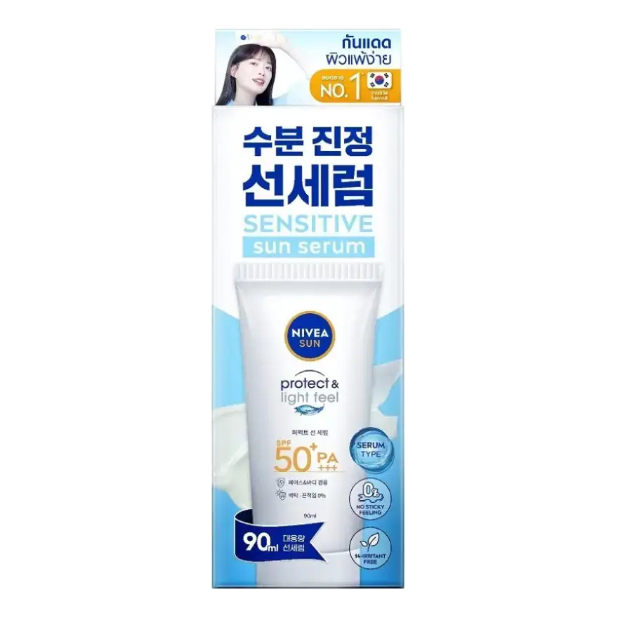 Nivea Sensitive Sun Serum Protect & Light Feel SPF 50+ Thailand