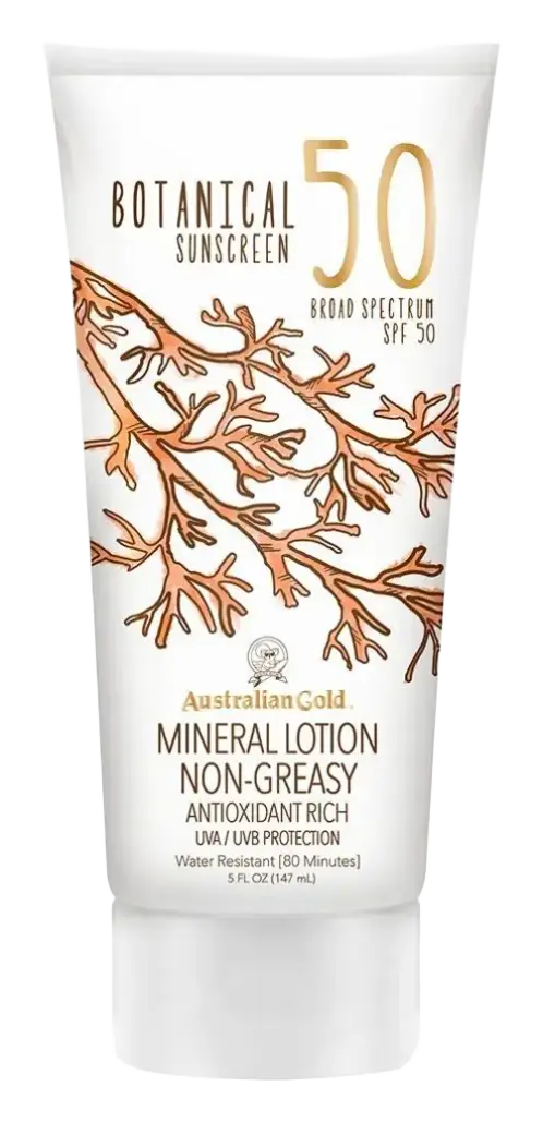 Australian Gold Botanical Sunscreen Mineral Lotion SPF 50