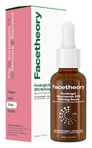 FaceTheory Porebright Niacinamide 20% Refining Serum