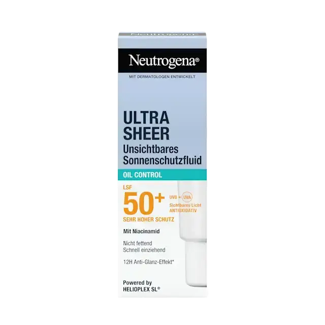 Neutrogena Ultra Sheer Unsichtbares Sonnenschutzfluid SPF 50+ Germany