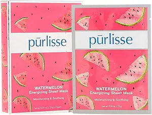 Purlisse Watermelon Energizing Sheet Mask