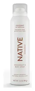 Native Deodorant & Body Spray Coconut & Vanilla