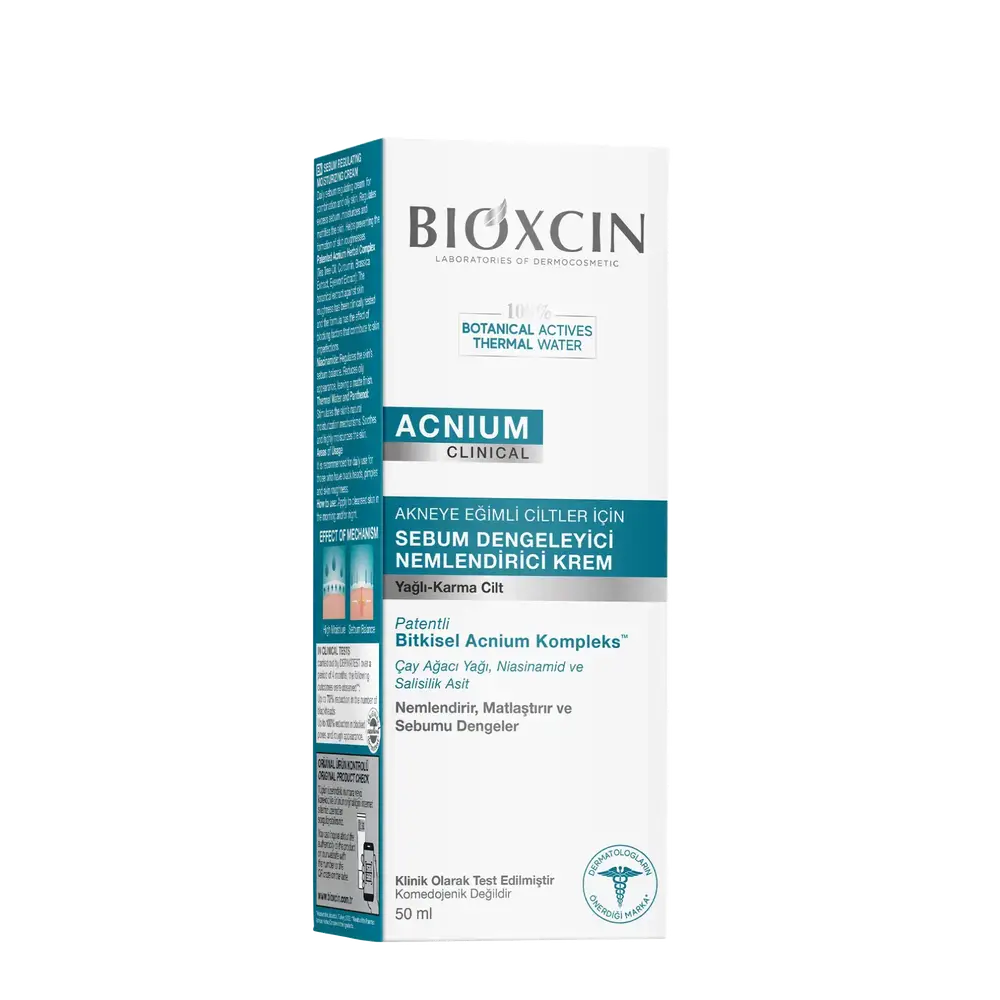 Bioxcin Acnium Clinical Sebum Regulating Moisturizing Cream