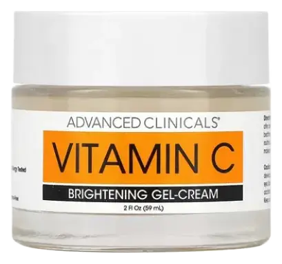 Advanced Clinicals Vitamin C Brightening Gel-Cream