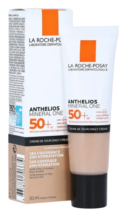 La Roche-Posay Anthelios Mineral One SPF 50+ Tinted Sunscreen T02 Medium